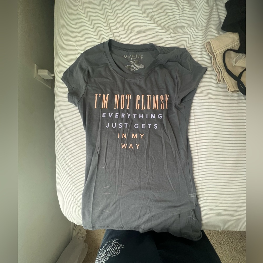 Written Grey Shirt